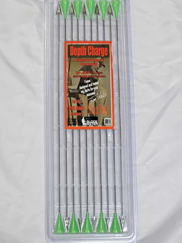 Blow Darts - 15” Depth Charge Fish Darts