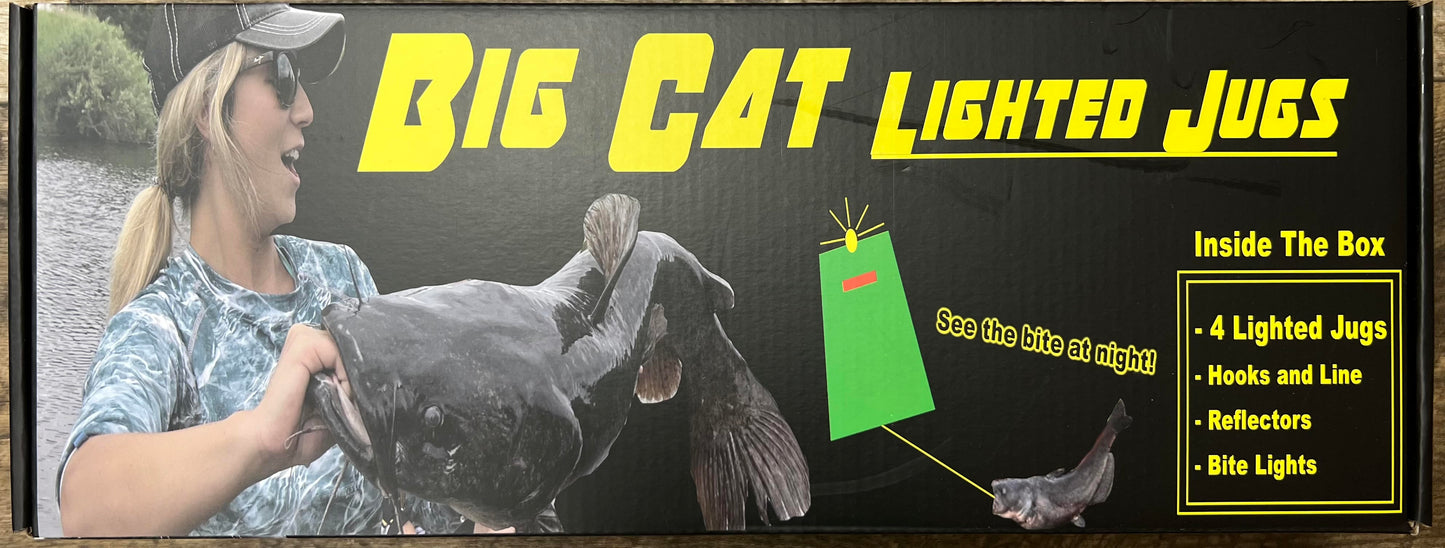 Lighted Catfish Jugs (4 Lighted Jugs)