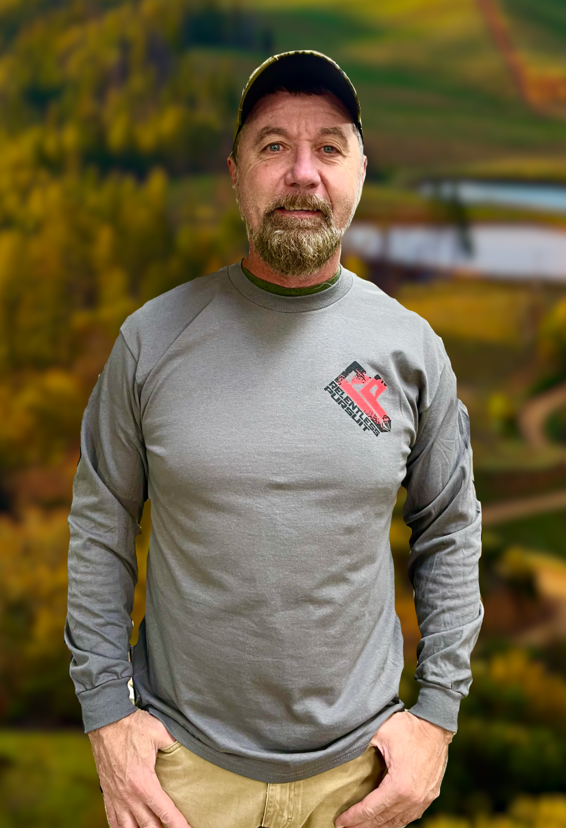 Long-Sleeve T-Shirt Relentless Pursuit Gray