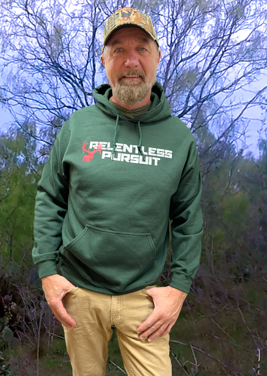 NEW! Hooded Sweatshirt- Relentless Pursuit