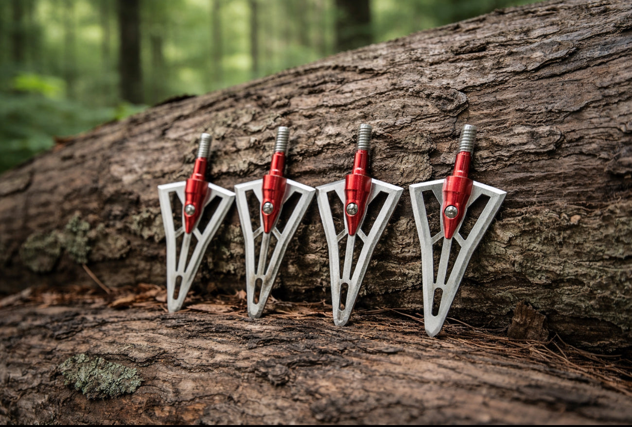 broader ブローダー　サーマル　GIGA ＸＬ　ロンハーマン Broadheads - Red Razor two blade Big Boar Killer – Slock Master
