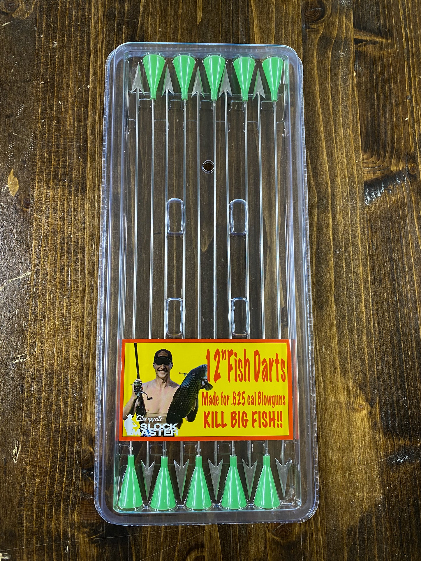 Blow Darts - 12” Big Bore Fish Dart
