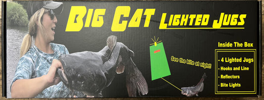 Lighted Catfish Jugs (4 Lighted Jugs)