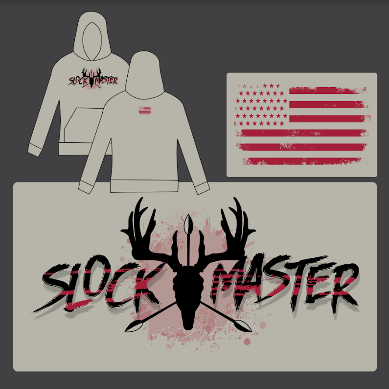 NEW! Hooded Sweatshirt Slock Master