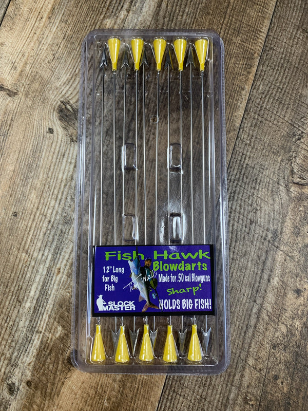 Blow Darts - .50 Caliber 12” Fish Hawks