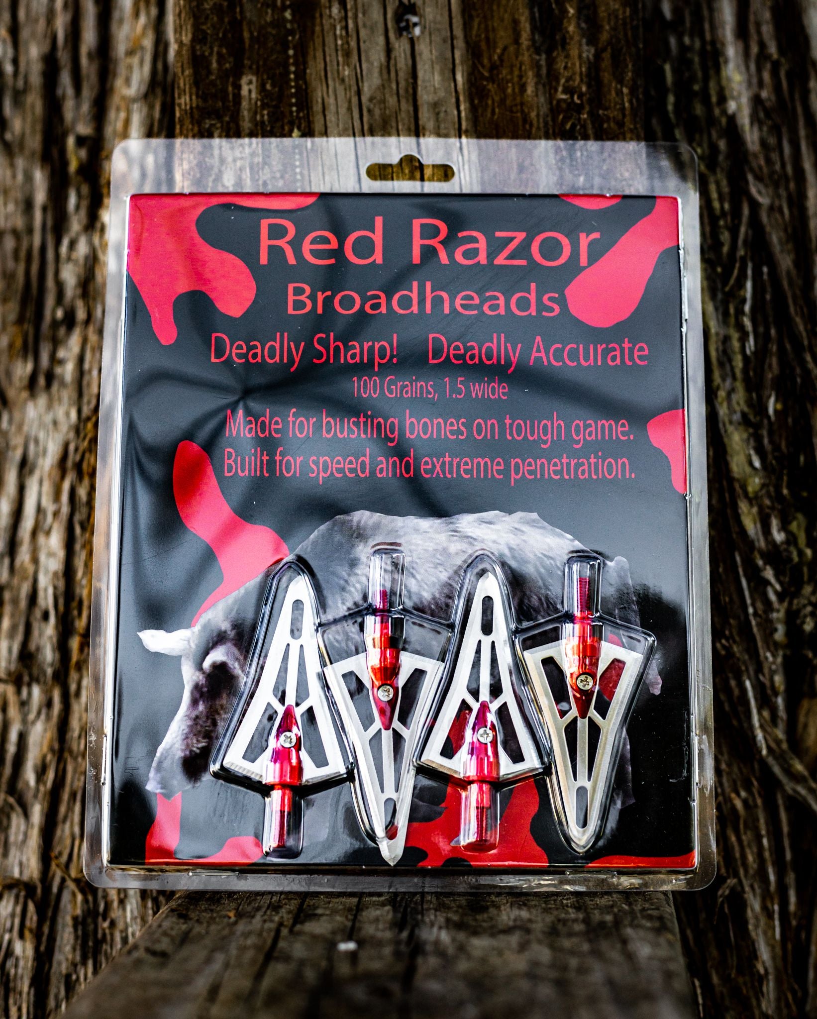 Broadheads - Red Razor – Slock Master